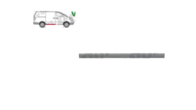 Prag Hyundai H1, 02.2008-12.2014, Dreapta, Aftermarket