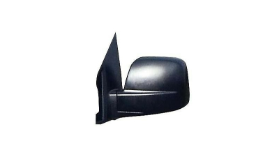 Oglinda usa exterioara Hyundai H1, 02.2008-12.2014, partea Stanga, reglare electrica; carcasa neagra; incalzit; sticla convexa; geam cromat, Aftermarket