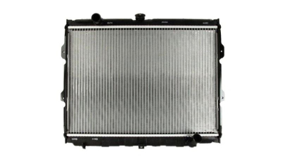 Radiator racire Hyundai Galloper, 11.1997-06.2003, motor 2.5 D, 73 kw, diesel, cutie manuala, cu/fara AC, 593x425x26 mm, aluminiu brazat/plastic, 
