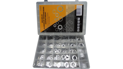 Set saibe aluminiu 300 buc, diverse marimi 5, 6, 8, 9, 12, 14, 13, 16, 18, 20 mm 