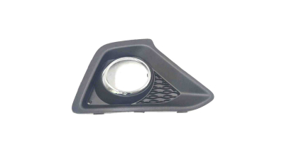 Grila bara fata Hyundai I10 (Ba), 01.2014-, parte montare partea dreapta, cu gaura proiector, cu ornament cromat, 40A227-4, Aftermarket