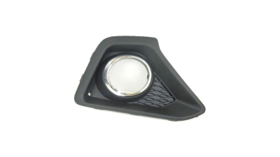 Grila bara fata Hyundai I10 (Ba), 01.2014-, parte montare partea dreapta, cu gaura proiector, fara ornament cromat, 40A227-6, Aftermarket