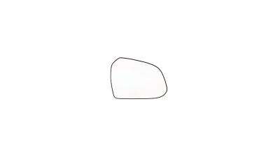 Geam oglinda exterioara cu suport fixare Hyundai I10 (Ba), 01.2014-, Dreapta, incalzita; geam convex; cromat
