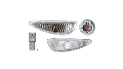 Lampa semnalizare laterala Hyundai I30 (Gd), 03.2012-05.2012, fata, Stanga, cu suport becuri;