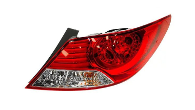 Stop spate lampa Hyundai Accent (Rb), 08.10-, spate, omologare ECE, fara suport bec, cu lampa ceata spate, 924021R020, Dreapta