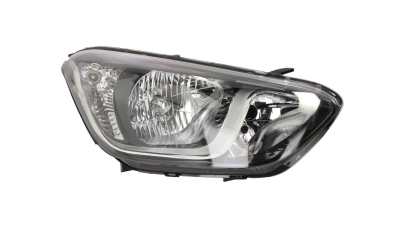 Far Hyundai I20 (Pb), 07.2012-12.2014, partea Dreapta, tip bec H7+H7; electric; cu motor, DEPO