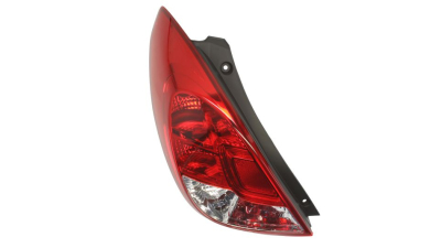 Stop spate lampa Hyundai I20 (Pb), 07.12-12.14, spate, omologare ECE, fara cablaj, cu lampa ceata spate, 924014P500, Stanga