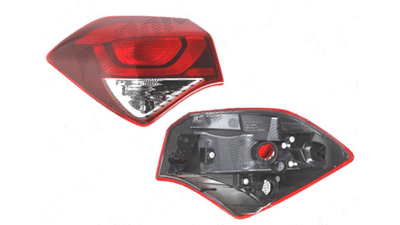 Stop spate lampa Hyundai I20, 10.2014-, spate, Stanga, 5 usi, partea exterioara; P21/5W+PY21W; fara suport bec, DEPO