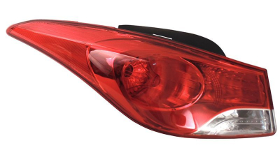 Stop spate lampa Hyundai Elantra (Md/Ud), 08.2010-10.2013, spate, Stanga, partea exterioara; P21/5W+PY21W+W5W; fara suport becuri, DEPO