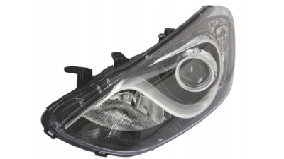 Far Hyundai I30 (Gd), 03.2012-12.2014, fata, Stanga, H7+H7+PY21W+W5W; electric; cu motor, TYC