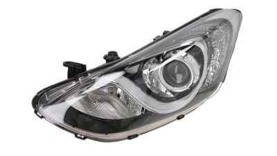 Far Hyundai I30 (Gd), 03.2012-03.2017, fata, Stanga, cu lumini de curbe; H7+H7+H7+PY21W+W5W; electric; cu motor;