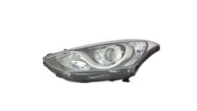 Far HYUNDAI I30 (GD), 03.2012-03.2017, partea Stanga, OEM/OES, tip bec H7+H7+H7+PY21W+W5W; electric; cu motor; halogen; cu lumina viraje