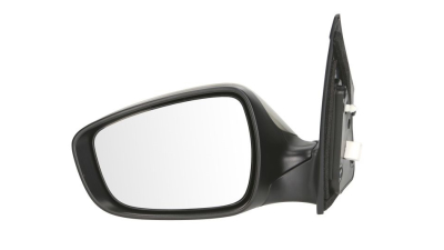 Oglinda usa exterioara Hyundai I30 (Gd), 03.2012-2016, partea Stanga, reglare electrica; grunduit; incalzit; sticla convexa; geam cromat; rabatabil; cu lampa perimetru, SRL