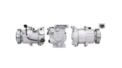 Compresor aer conditionat Kia Ceed (JD), 2012-2019, Soul (PS), 2014-2019, Hyundai I30 (GD), 2012-2016, motorizare 1.6 CRDI, diesel, rola curea 119 mm, 5 caneluri, tip Hella: VS14E