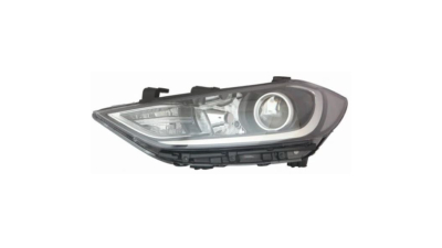 Far HYUNDAI ELANTRA (AD), 02.2016-05.19, partea Stanga, TYC, tip bec H7+HB3+PY21W+W5W; electric; cu motor; halogen
