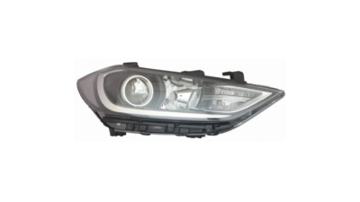 Far HYUNDAI ELANTRA (AD), 02.2016-05.19, partea Dreapta, TYC, tip bec H7+HB3+PY21W+W5W; electric; cu motor; halogen