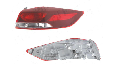 Stop spate lampa Hyundai Elantra (Ad), 02.2016-, spate, Dreapta, partea exterioara; P21/5W+PY21W; fara suport bec, DEPO
