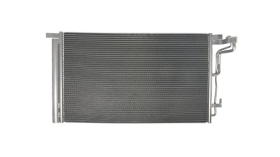 Condensator climatizare Hyundai Elantra (AD), 11.2015-, motor 1.6, 88kw/97 kw ; 2.0, 110 kw benzina, cutie manuala/automata, full aluminiu brazat, 655(625)x380x12 mm, cu uscator si filtru integrat