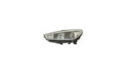 Far HYUNDAI I30 (PD), 12.2016-, DEPO, fata, partea stanga, tip bec H7+H7+PY21W+W5W; electric; cu motor;