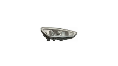 Far HYUNDAI I30 (PD), 12.2016-, DEPO, fata, partea dreapta, transformarea sistemului de iluminat; H7+H7+H7+PY21W; electric; cu motor;