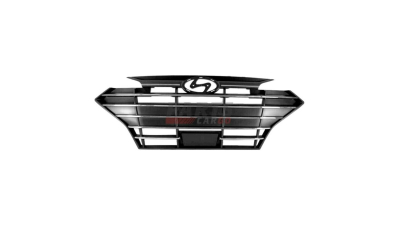 Grila masca fata HYUNDAI ELANTRA (AD), 03.2019-; AC, Version USA,Cu ornamente cromate; negru/argintiu