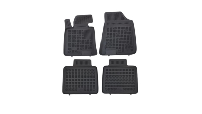 Set covorase auto din cauciuc Hyundai I40 (Vf), 06.2011-, negru, presuri tip tavita, Rezaw 201611, Aftermarket