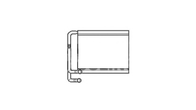 Radiator Incalzire Hyundai I40 (VF), 03.2012-, motor 1, 6; 2.0, benzina, 1.7 CRDI, diesel, aluminiu brazat/aluminiu, 150x225x20 mm, Doowon 