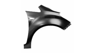 Aripa fata Hyundai Ix20, 09.2010-, parte montare dreapta, cu gaura semnalizator, 40L102-1, Aftermarket