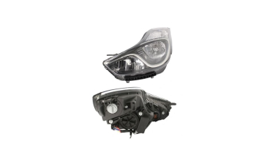 Far HYUNDAI IX20 (JC), 09.2010-, OEM/OES, fata, partea stanga, tip bec H7+H7; electric; cu motor;
