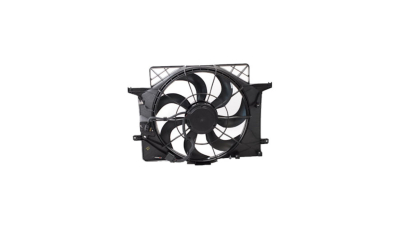 GMV radiator electroventilator Hyundai Genesis Coupe(Bh) 06.2008-, Motorizare 2.0 T 154kw Benzina, dimensiune 470mm, cu 3 pini, plastic, cu rezistormm, Aftermarket