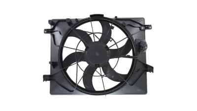 GMV radiator electroventilator Hyundai Genesis Coupe(Bh) 06.2008-, Motorizare 3, 8 V6 225kw Benzina, dimensiune 470mm, cu 3 pini, plastic, cu rezistormm, Aftermarket