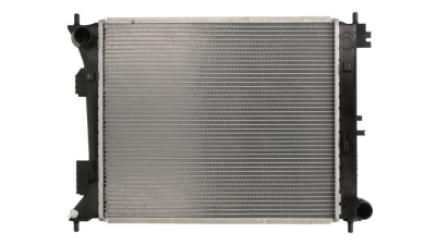 Radiator racire Hyundai Veloster, 03.2011-, motor 1.6 T-GDI, 137/150 kw, benzina, cutie manuala, cu/fara AC, 465x398x26 mm, SRLine, aluminiu brazat/plastic 