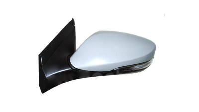 Oglinda exterioara Hyundai Veloster, 05.2011-, Stanga, reglare electrica; grunduita; incalzita; geam convex; cromat; cu semnalizare