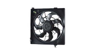 GMV radiator electroventilator Hyundai Santa Fe (Dm), 2012-, dimensiune 460mm, cu 3 pini, cu rezistormm, Aftermarket