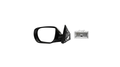 Oglinda usa exterioara HYUNDAI SANTA FE (DM), 05.2012-2016, partea stanga, reglare electrica; carcasa neagra; incalzit; sticla convexa; geam cromat; 12 gauri / 6 pini; cu semnalizare