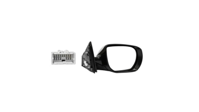 Oglinda usa exterioara HYUNDAI SANTA FE (DM), 05.2012-2016, partea dreapta, reglare electrica; carcasa neagra; incalzit; sticla convexa; geam cromat; 12 gauri / 6 pini; cu semnalizare