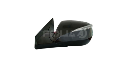 Oglinda usa exterioara HYUNDAI SANTA FE (DM), 05.2012-2016, partea dreapta, reglare electrica; carcasa neagra; incalzit; sticla convexa; geam cromat; rabatabil; 12 gauri / 10 pini; cu semnalizare; cu foot lamp