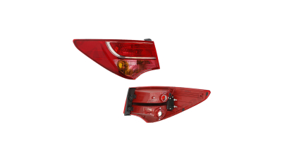 Stop spate lampa Hyundai Santa Fe (DM), 2012-, partea stanga, exterior, fara suport becuri, Depo