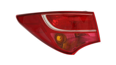 Stop spate lampa Hyundai Santa Fe (Dm), 05.2012-, partea Stanga, exterior;tip bec P21W; cu cablaj; Omologare: ECE, OEM/OES