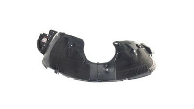 Carenaj roata Hyundai Santa Fe (Dm), 2016-, Grand, Sport, Version USA, punte Fata, partea Stanga, polipropilena; cu burete insonorizant, Aftermarket