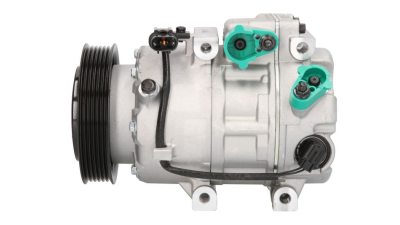 Compresor aer conditionat Hyundai Santa Fe (DM), 2012-2018, motorizare 2.4 129/141kw, benzina, rola curea 120 mm, 6 caneluri, tip Hella: VS18