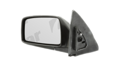 Oglinda exterioara Kia Sportage (Je), 09.2004-10.2010, partea Stanga, culoare sticla crom , sticla convexa, cu carcasa neagra, cu incalzire, ajustare electrica, 87610-1F300
