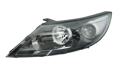 Far Kia Sportage (Sl), 06.2010-, Electric, tip bec H7+H7, omologare ECE, fara motoras, 921013U210; 921013W021, Stanga, marca TYC
