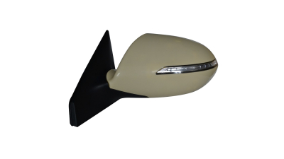 Oglinda exterioara Kia Sportage (Sl), 06.2010-12.2015, Stanga, reglare electrica; grunduit; geam convex; cromat; pliere electrica; 7 pini; cu semnalizare, View Max