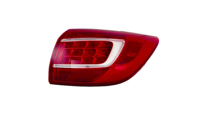 Stop spate lampa Kia Sportage, 06.2010-12.2013, partea dreapta, exterior, fara suport becuri, Depo