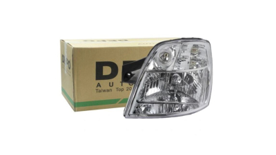 Far KIA PICANTO (SA), 01.2004-02.2008, partea Stanga, DEPO, tip bec H4+PY21W+W5W; manual; halogen