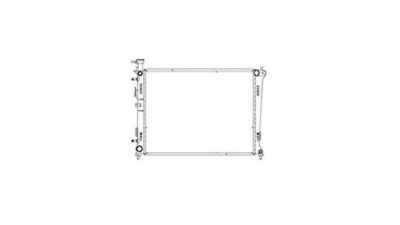 Radiator racire Kia Forte (Hd) 01.2010-2013, Motorizare 1, 6 93kw; 2, 0 115kw Benzina, tip climatizare Cu/fara AC, cutie automata, dimensiune 600x428x16mm, Cu lipire fagure prin brazare, Aftermarket