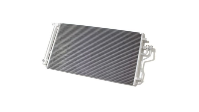 Condensator climatizare OEM/OES Kia Cerato, 06.2005-2008, motor 1.6 CRDI, 85 kw diesel, cutie, full aluminiu brazat, 465 (430)x365 (355)x16 mm, cu uscator si filtru integrat