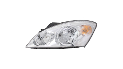 Far Kia Ceed (Ed) 10.2006-08.2009, Stanga, tip bec H1+H7, fara motoras, ECE culoare argintiu ECE, Depo, 92101-1H000, 