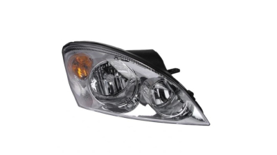 Far KIA CEE'D (ED), 10.2006-08.2009, partea Dreapta, OEM/OES, tip bec H1+H21W+H7+W5W; electric; argintiu; cu motor; halogen